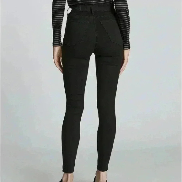 Everlane The High Rise Skinny Washed Black - Picture 2 of 6
